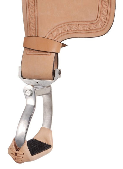 Tough1 Aluminum Swivel Offset Stirrups