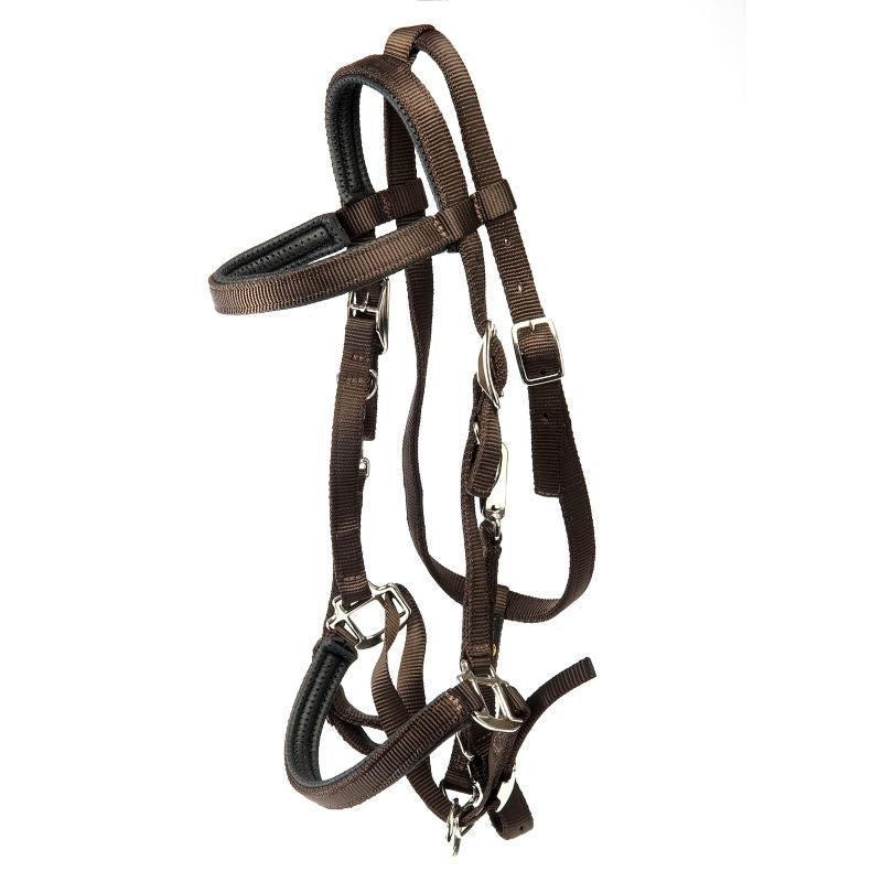 Triple E Nylon Padded Halter Trail Bridle