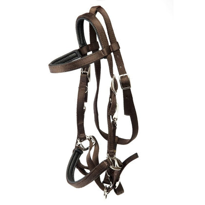Triple E Nylon Padded Halter Trail Bridle