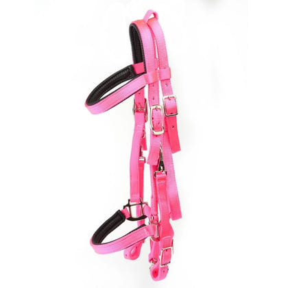 Triple E Nylon Padded Halter Trail Bridle