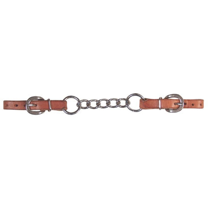 Martin 3-Link Harness Leather Curb Strap