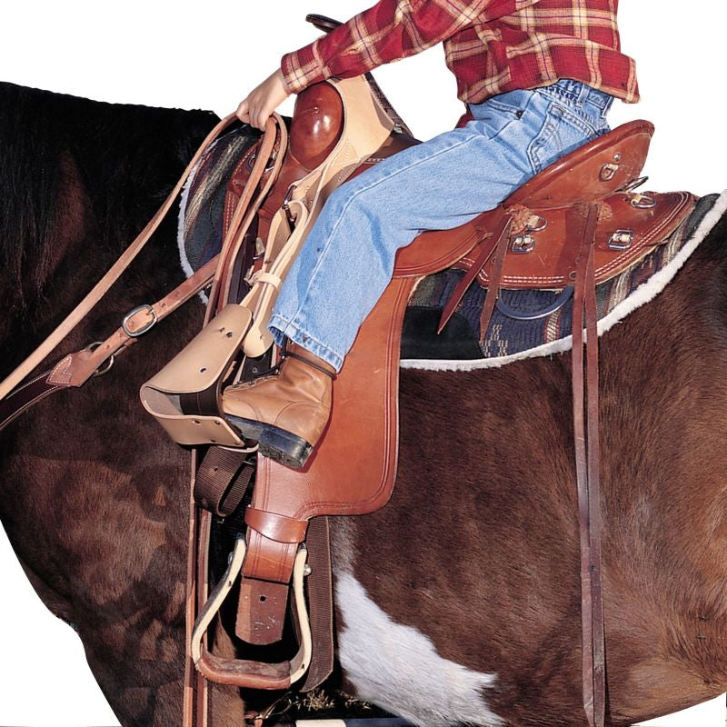 Weaver Lil Dude Leather Stirrups