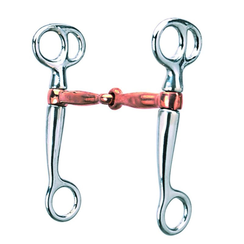Weaver SS Copper Mouth Tom Thumb Snaffle Bit