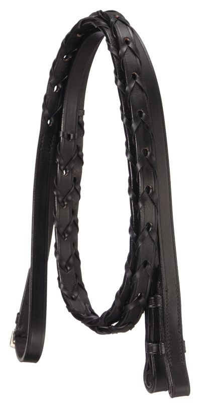 Silver Fox Laced Reins