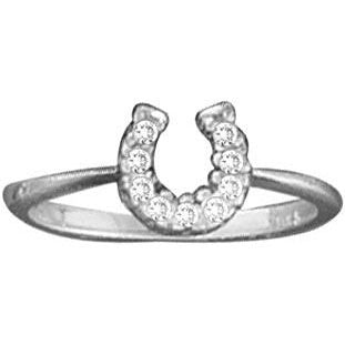 Kelly Herd Baby Horseshoe Ring