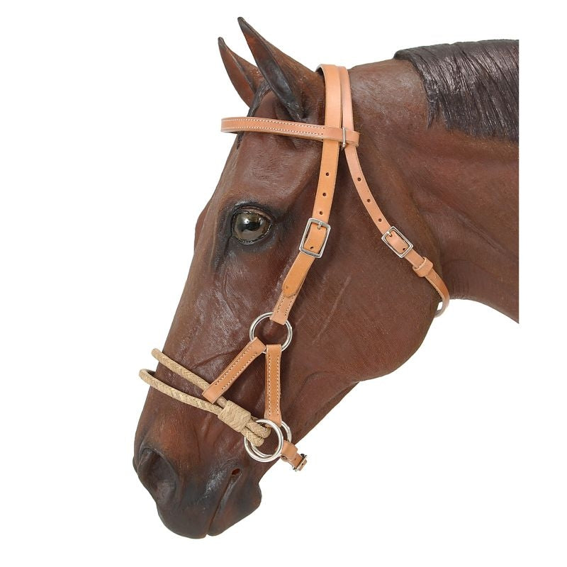 Royal King Rawhide Double Rope Side Pull– Horse.com