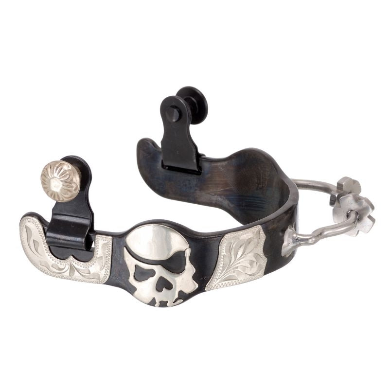 Royal King BS Silver Skull Bumper Spurs