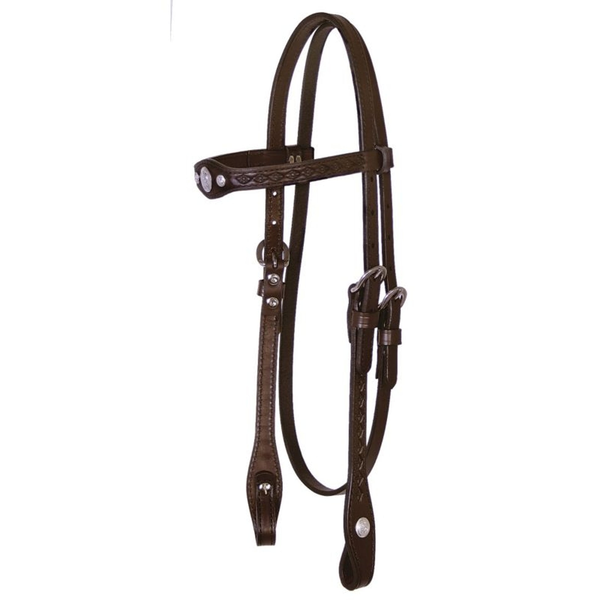 Circle Y Diamond Arabian Browband Headstall