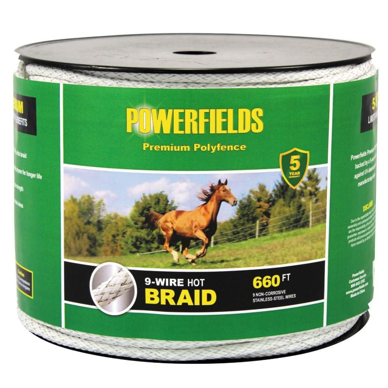 Powerfields 9 Wire 7mm Hot Braid 660 ft