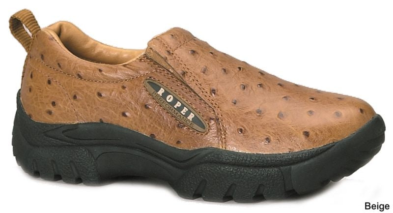 Roper Mens Ostrich Performance Slip On