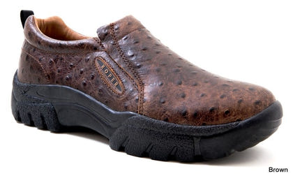 Roper Mens Ostrich Performance Slip On