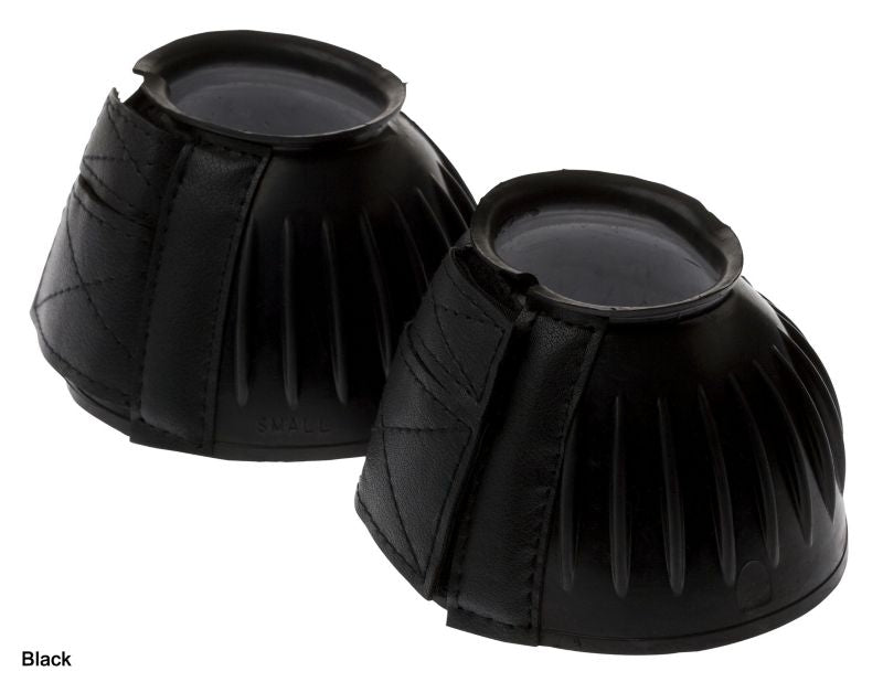 Roma Ribbed Rubber Velcro Bell Boots