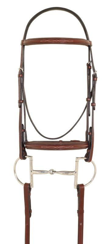 Camelot Fancy Raised Padded Bridle