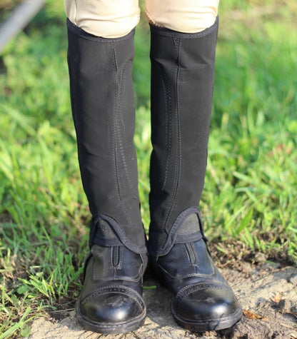 TuffRider Child Grippy Nubuck Half Chap