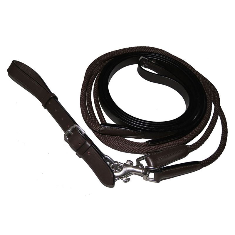 Henri De Rivel Rounded Snap Draw Reins