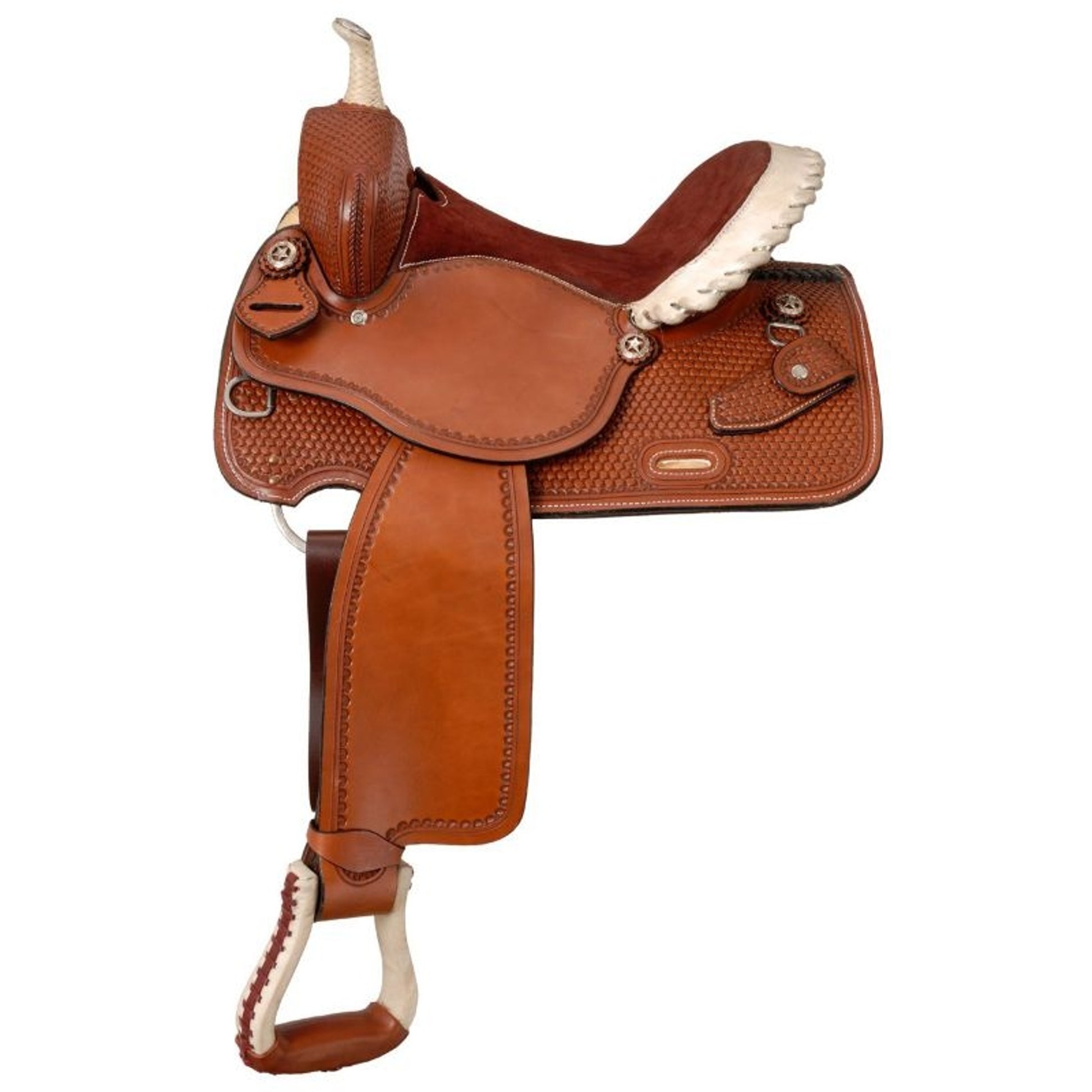 Silver Royal Stetson Barrel Saddle