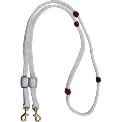 Martin Saddlery Blended Mohair Barrel Rein Buckle Snap Ends