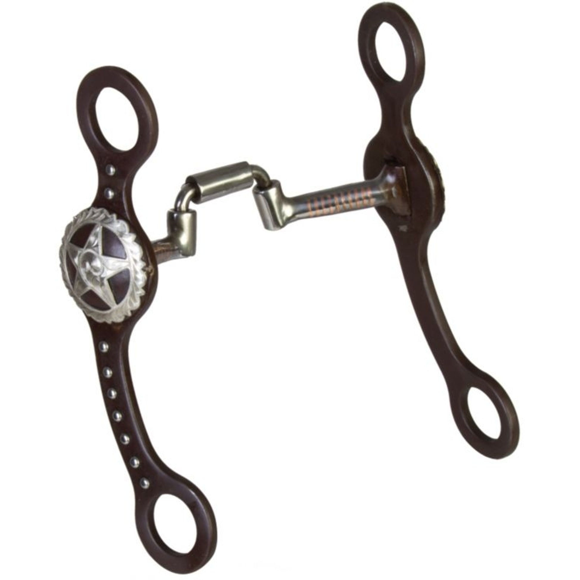 Western SS Star Square Port Long Shank Bit