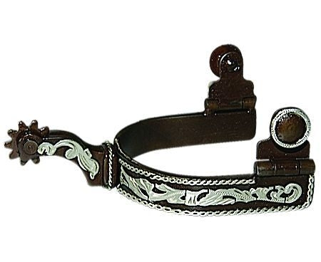 Western AT Sonoma 10pt Mens Roping Spurs