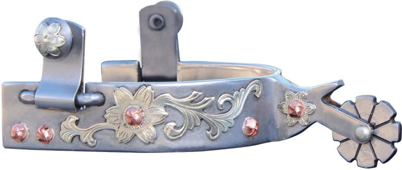 Professionals Choice Floral 8pt Ladies Spurs