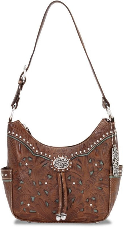 American West Lady Lace Hobo Style Handbag