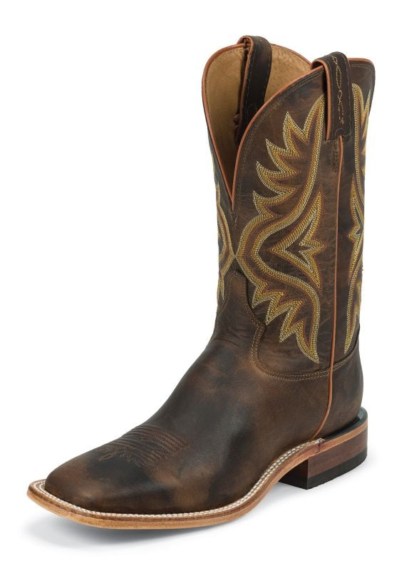 Tony Lama Mens Americana Sq Toe Tan Boots