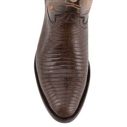 Ferrini Mens Teju Lizard Rnd Toe Boots