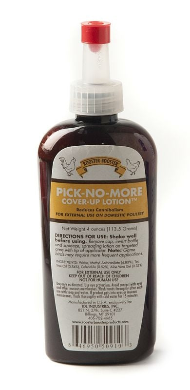 Rooster Booster Pick No More Lotion