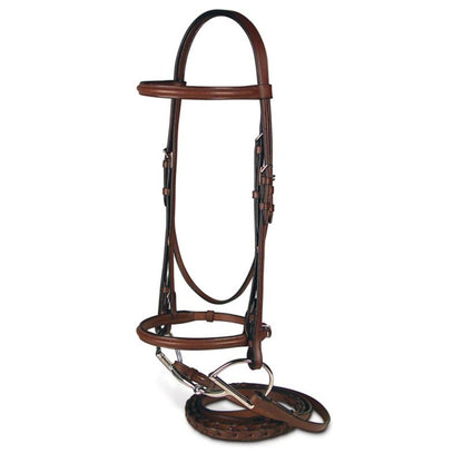 Passport Plain Raised Bridle