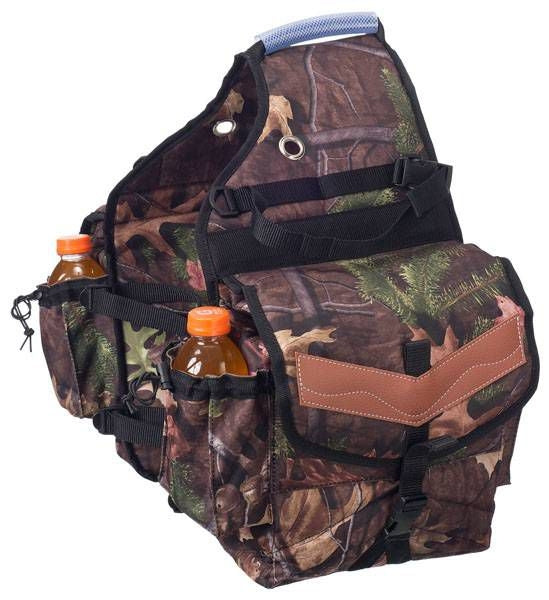 Tough1 Printed Insulated Nylon Saddle Bag