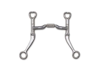Myler 7 Flat Shank Low Port Comfort Snaffle