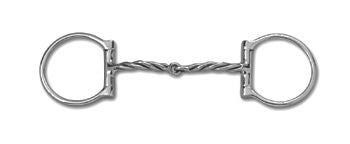 Myler SS Western Dee Sweet Iron Twisted Snaffle