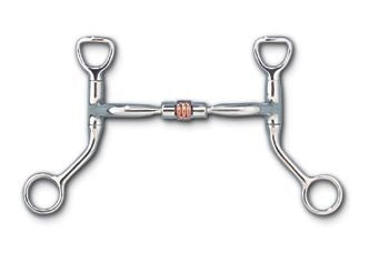 Myler 5 HBT Shank Snaffle Copper Roller