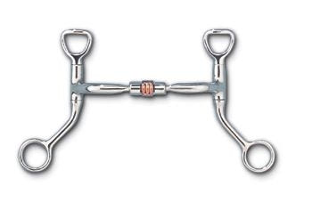 Myler 5 HBT Shank Snaffle Copper Roller