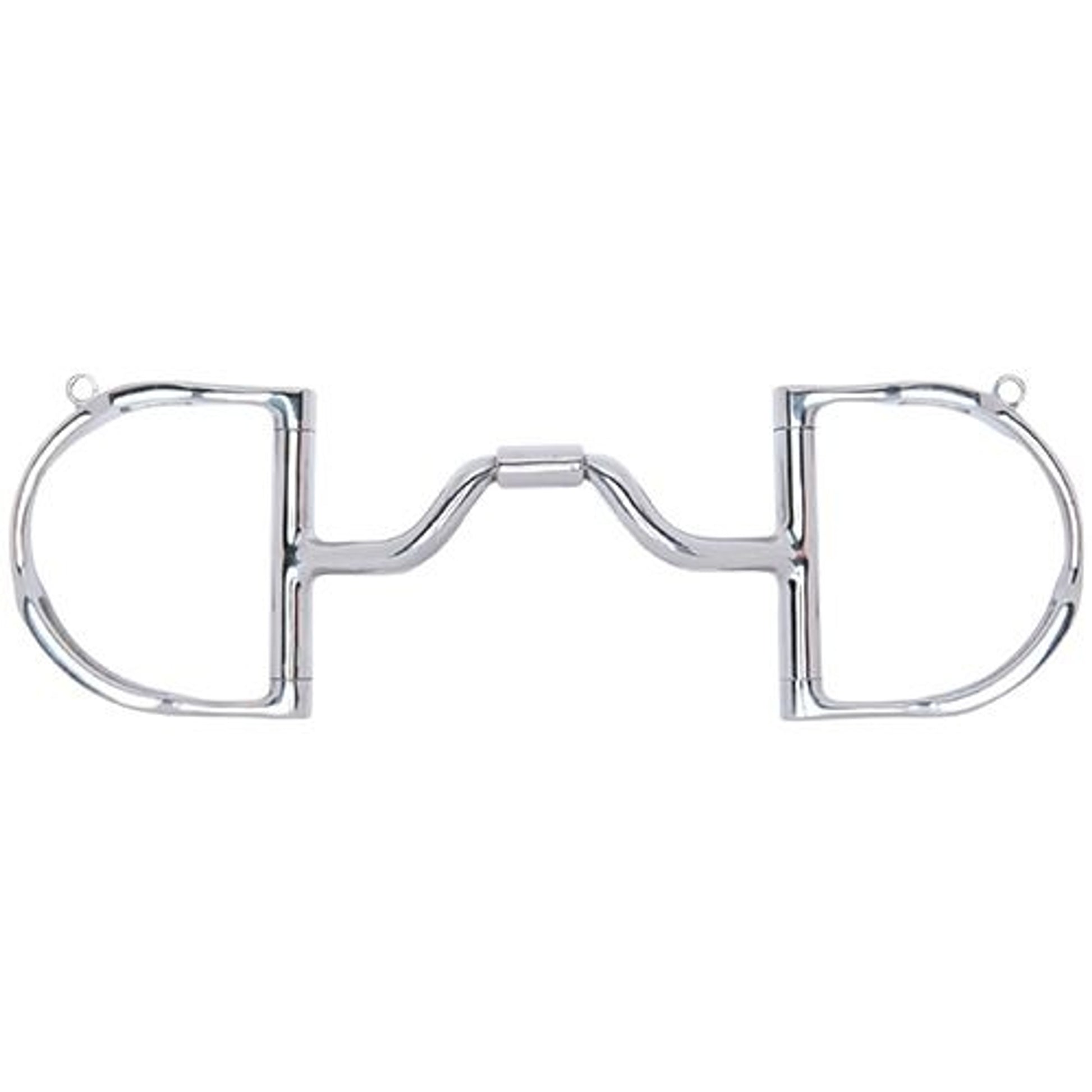 Myler SS 3 3/4 Dee with Hooks Ported Barrel