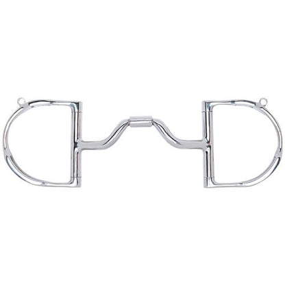 Myler SS 3 3/4 Dee with Hooks Ported Barrel