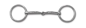 Myler SS Loose Ring with SS Snaffle 5In