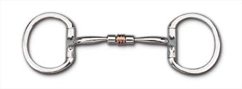 Myler Eggbutt NoHook Comfort Snaffle Copper Roller