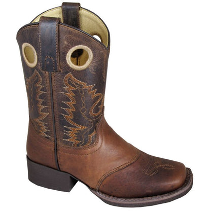 Smoky Mountain Kids Luke Square Toe Boots
