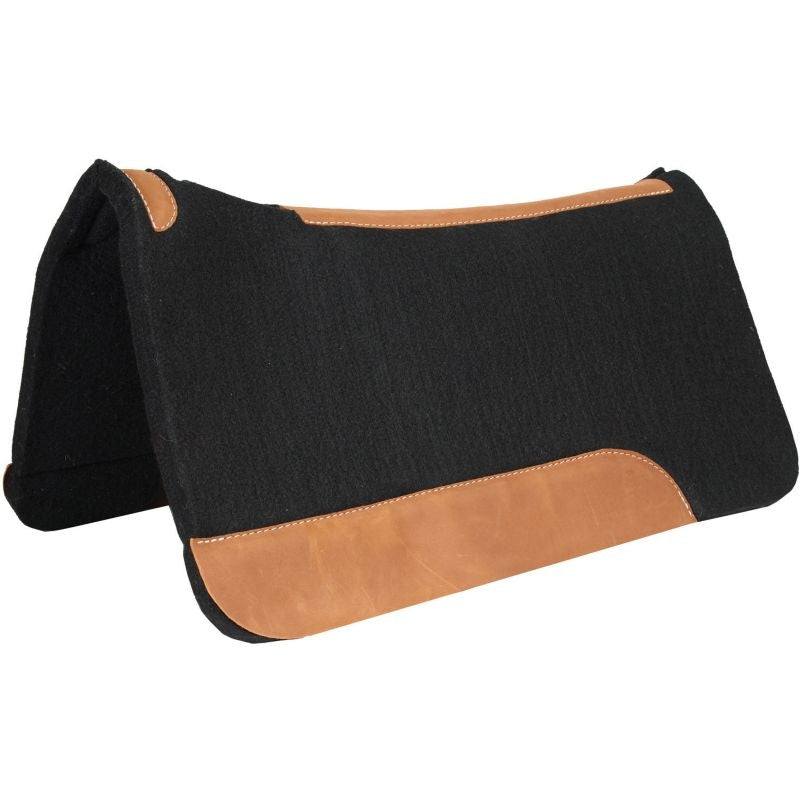Mustang Black Felt Contoured Pad