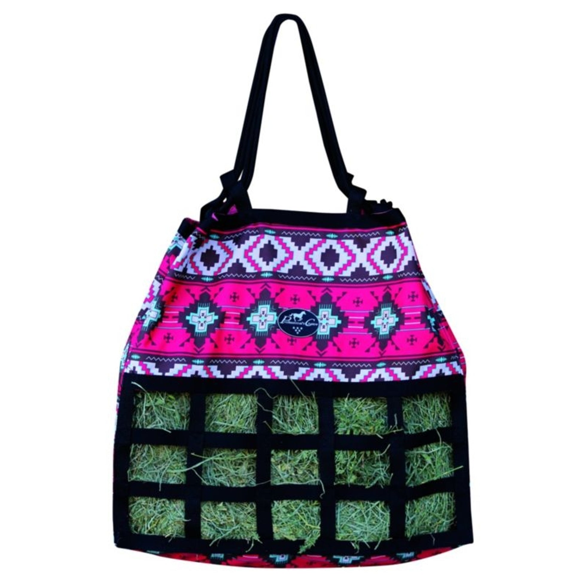 Pro Choice Scratchless Hay Bag Southwestern Blue