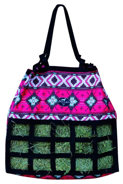 Pro Choice Scratchless Hay Bag Southwestern Blue