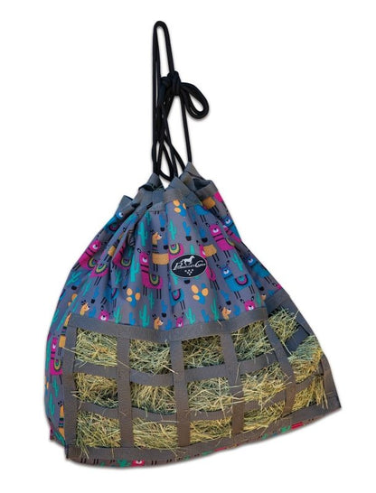 Pro Choice Scratchless Hay Bag Southwestern Blue