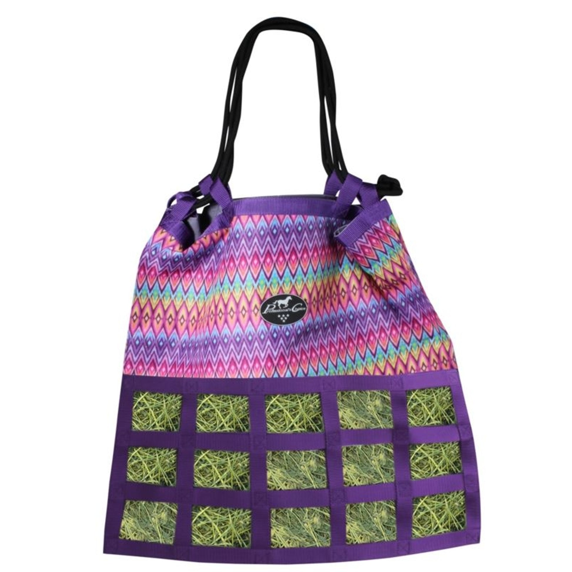 Pro Choice Scratchless Hay Bag Southwestern Blue