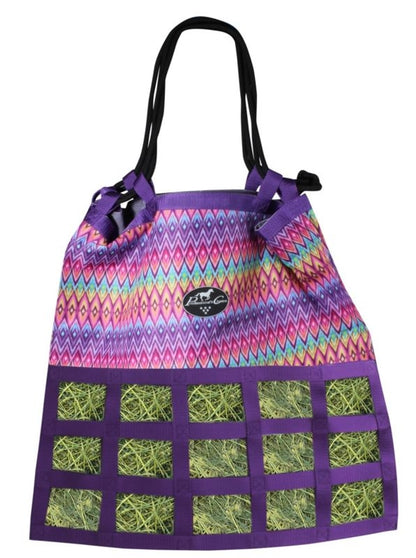 Pro Choice Scratchless Hay Bag Southwestern Blue