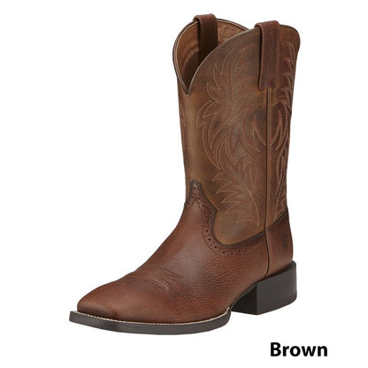 Ariat Mens Sport Western Wide Sq Boots