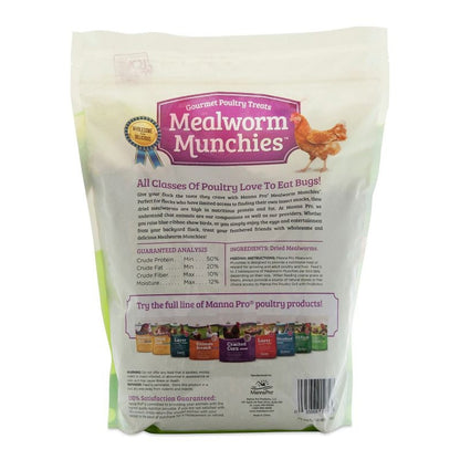 Manna Pro Mealworm Munchies Poultry Treat