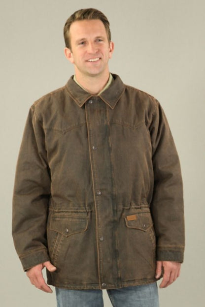 Outback Mens Ranchers Jacket XXX-Large Brown