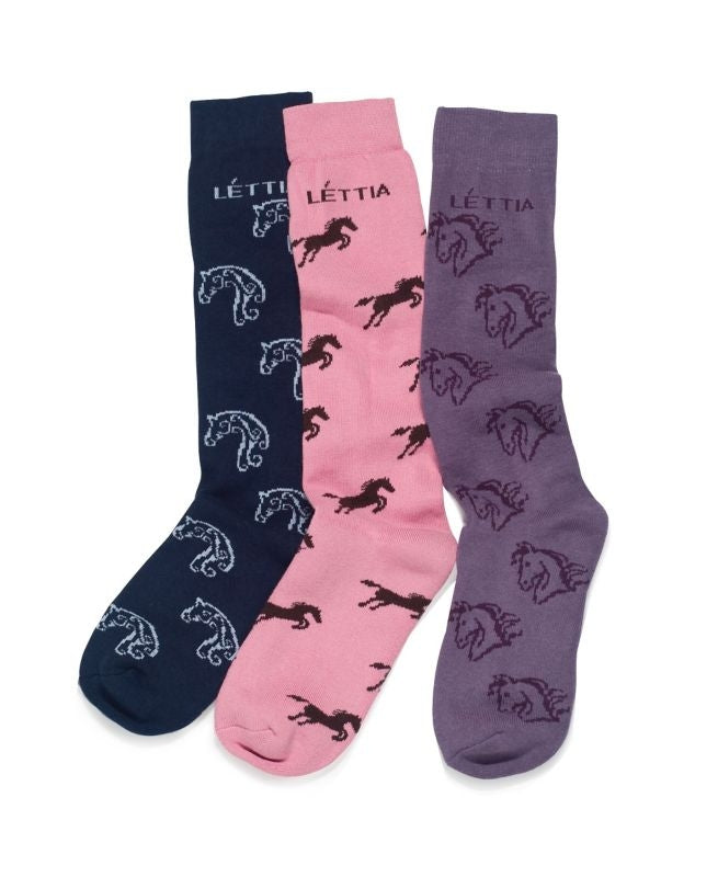 Lettia Ladies Bamboo Boot Socks