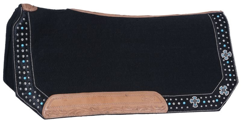 Silver Royal Cheyenne Wool Contour Saddle Pad
